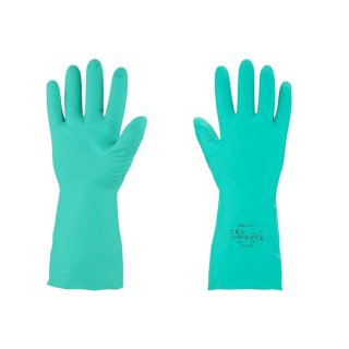 Nitrilhandschuhe Chemikalienschutz Handschuhe grün 11 / XXL